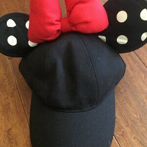 Annual Passholder Embroidered Minnie Mouse Snapback Ears Hat